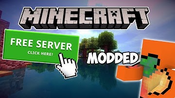 how to make a MODDED minecraft Server for FREE in 1 Minute (ALL VERSIONS)