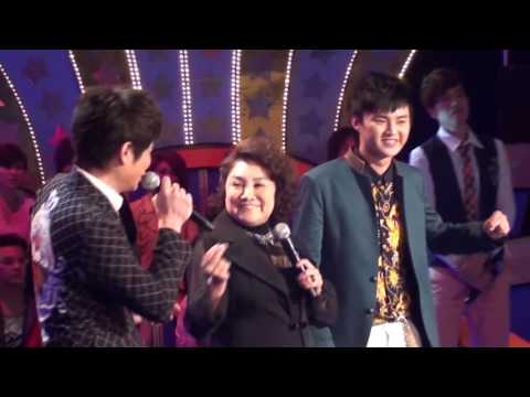 20130323明日之星【春季驗收】~許富凱與陳盈潔和蔡佳麟 ( 愛的腳步聲+命運青紅燈 )