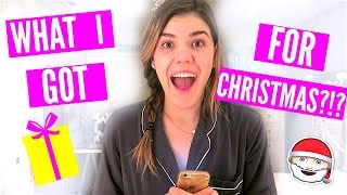 WHAT I GOT FOR CHRISTMAS!! VLOGMAS DAY 17 & 18