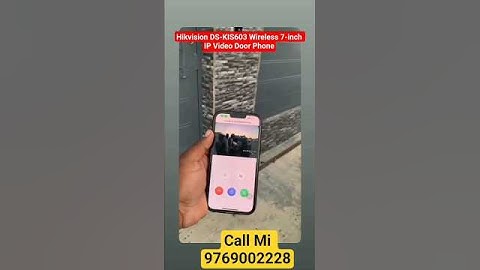 Hikvision DS-KIS603 Wireless 7-inch IP Video Door Phone #hikvision #video #door
