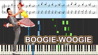 Буги вуги на фортепиано. boogie-woogie Piano.