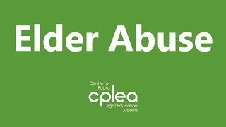 Elder Abuse