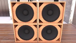 triangle subwoofer box