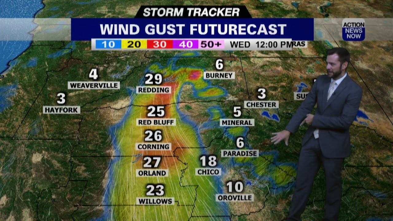 Storm Tracker Forecast: Gusty winds & warming temperatures ahead - YouTube