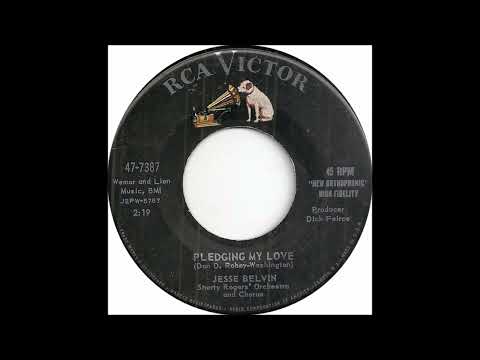 Jesse Belvin — Jesse Belvin - Pledging My Love - RCA 7387 - (1958)