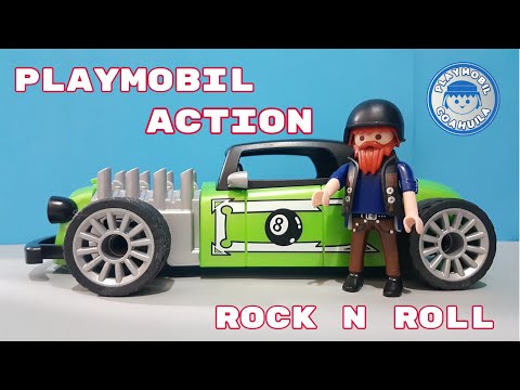 Automóvil deportivo Rock N Roll Racer de playmobi (9091)