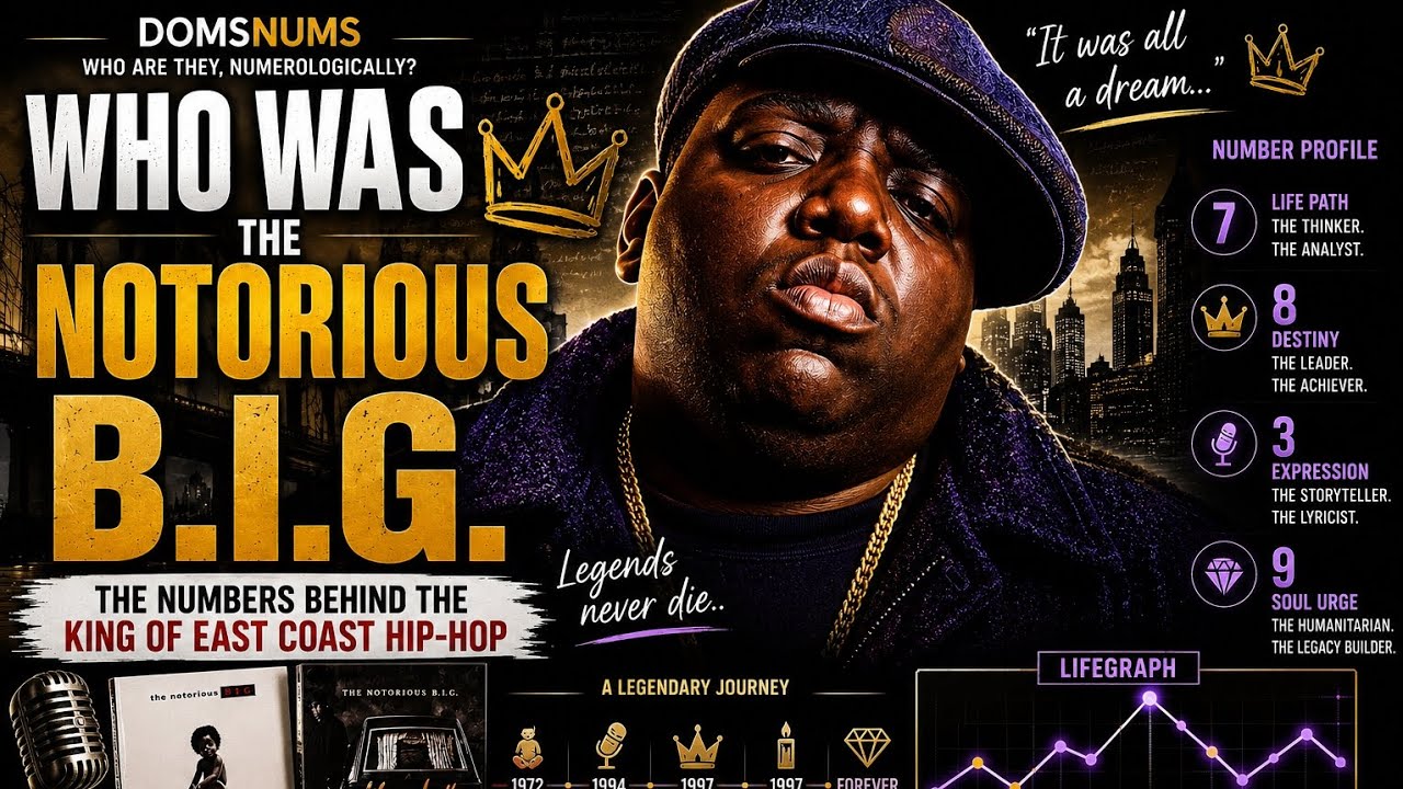 洋楽 G-RAP Big B Birth Adolescence Maturity Who Was The Notorious B.I.G., Numerologically? | The Numbers
