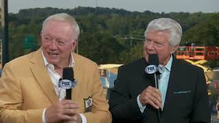 Jimmy Johnson zings Jerry Jones over delay in Cowboys Ring of Honor induction