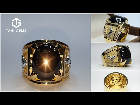 Video Tahi 6102 - Nhẫn Song Mã đá quý Sapphire | TahiGems -... - youtube