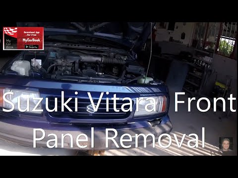 Suzuki Vitara (1988-1998) Front Panel Removal