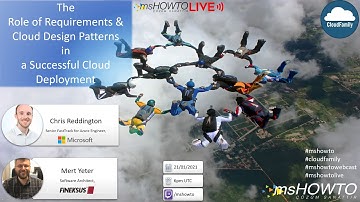 The Role of Requirements Cloud Design Patterns /W Chris Reddington & Mert Yeter