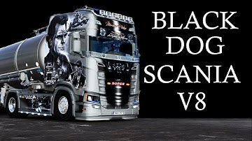ETS2 1.47 SCANIA S520 V8 MARTIN PAKOS BLACK DOG