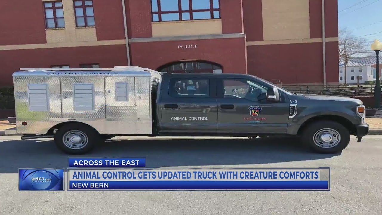 New Bern Police unveils new Animal Control vehicle with more ‘creature comforts’