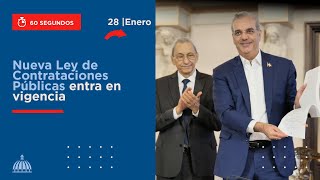 Nueva Ley de Contrataciones Públicas entra en vigencia