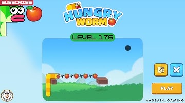 Hungry Worm Level 176