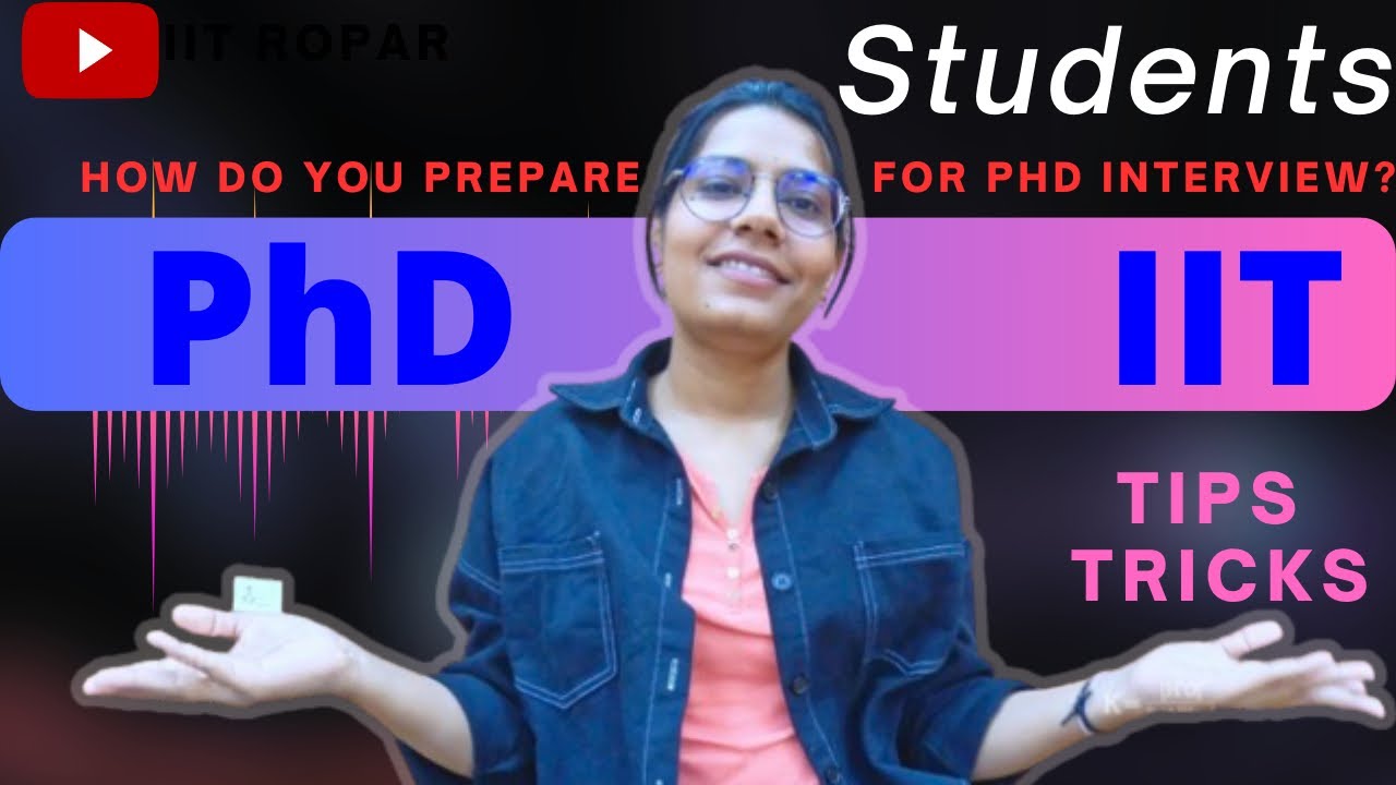 How do you prepare for PhD Interview? YouTube