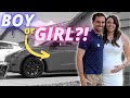 Wrapping our Tesla Model Y for a Gender Reveal!
