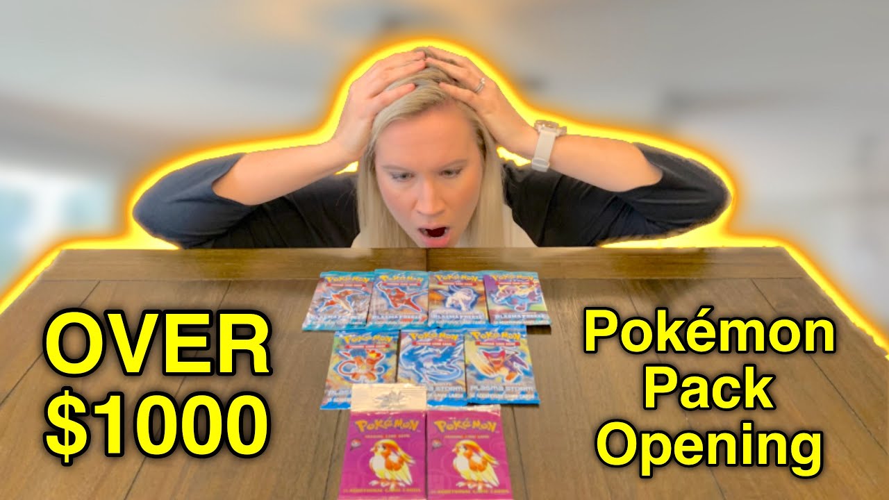 OPENING $1000 DOLLARS WORTH OF POKEMON PACKS!!
