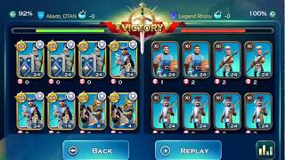 Bronze army destroys Gold wall Bug - Art of Conquest - Legend Ronny vs Aliado - Server 33