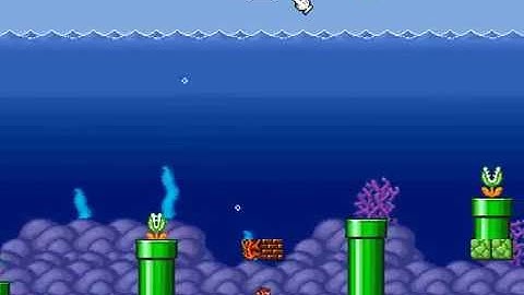 Super Mario Bros. X (SMBX 1.4.3) - Super Mario Bros. World 9-1 Remake in SMAS Style