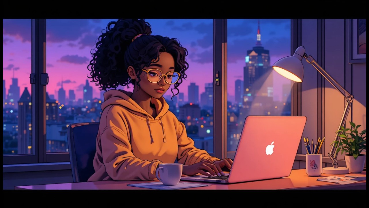 Late Night Soulful LoFi Mix for Productivity + Focus