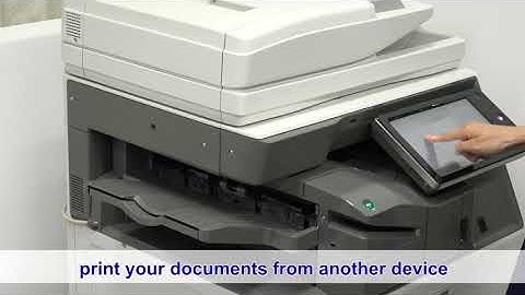 Print Release - Sharp next-generation MFP