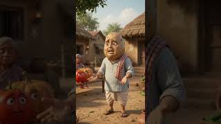 The Poor Potato Farmer Was Betrayed by an Eggplant 🍆🥔  #VegetableStory #KidsStories #AnimatedStory News