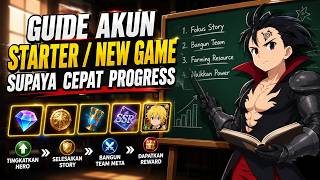 Guide Account Starter Supaya Progress nya Cepat !! Wajib Tonton - Seven Deadly Sins Grand Cros