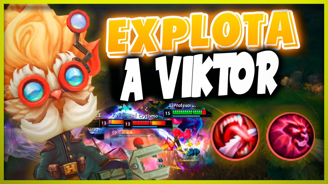 😵 EXPLOTA A VIKTOR 😵HEIMERDINGER MID SEASON 12 | GAMEPLAY ESPAÑOL |