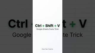 😳Ctrl + Shift + V = clean, fast, no formatting chaos ⚡