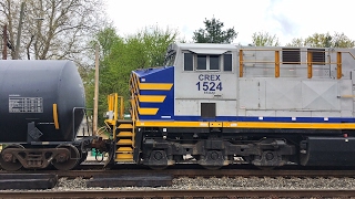 CREX #1524 Trails on CSX Q370