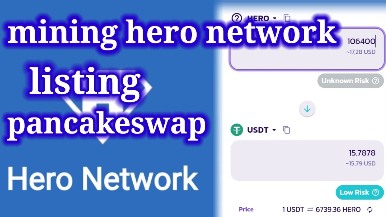Profit 14.!mining Hero token listing pancakeswap YouTube