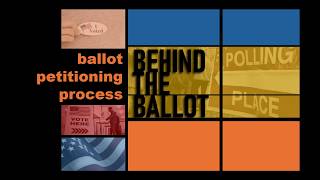 MCBOE - Behind the Ballot - A Civic Check In Podcast - Episode 2: Ballot Petitioning Process