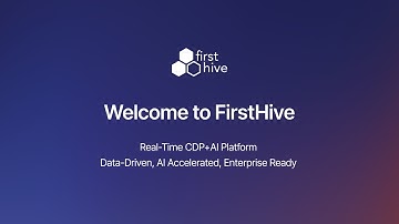 Unlock Customer Intelligence with FirstHive | AI-Powered Customer Data Platform