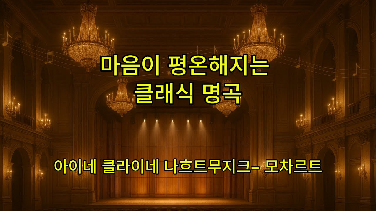 아이네 클라이네 나흐트무지크 1악장 – 모차르트