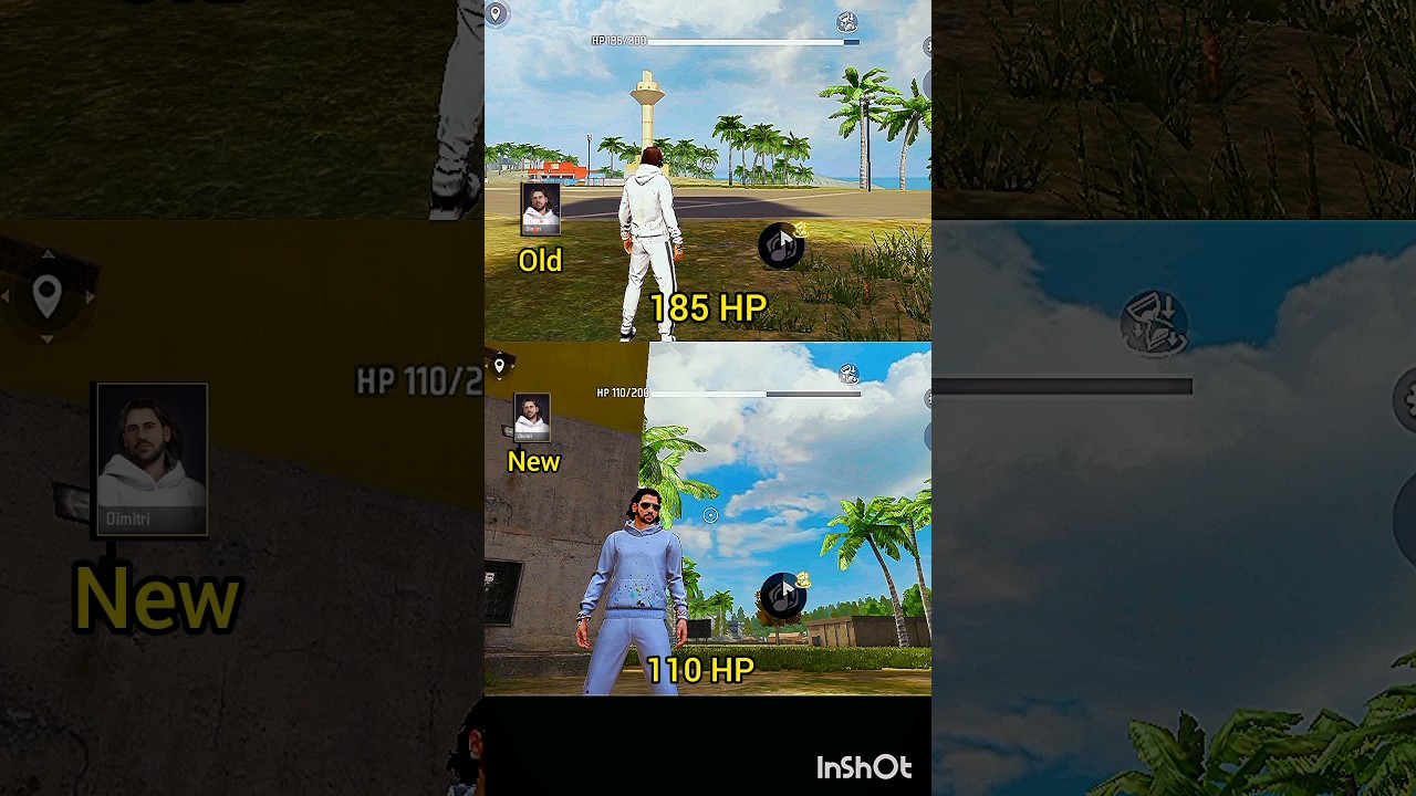 old Dimitri vs new Dimitri ability test 😱💯 