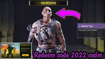 August 10 New Redeem code codm 2022 cod mobile | cod mobile Redeem code 2022 | codm Redeem code 2022