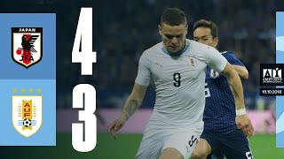 Japón 4-3 Uruguay | Amistoso Internacional 2018