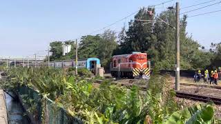 2021.12.1 龍井煤場8791車次，報廢莒光號、復興號客車列。（3）