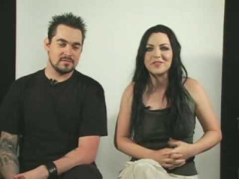 Evanescence call me when youre sober behind the scenes