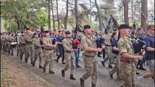 Massed Pipes And Drums Edinburgh Tattoo Rehearsal 2025