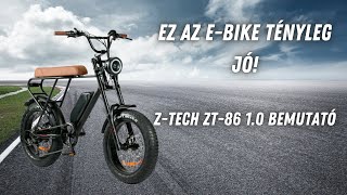 Ez Az E-Bike Tényleg Jó Z-Tech Zt-86 Bemutató