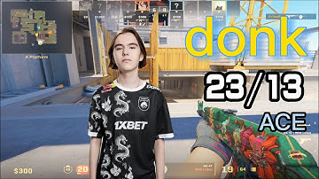 donk VERTIGO POV （23/13）ACE ￨ 61%HS ￨ (CS2 FACEIT POV) Dec 28, 2023