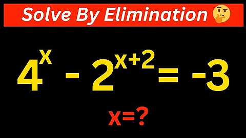 Math Olympiad | A Nice Exponential Problem | How To Solve For X In This Problem ,...