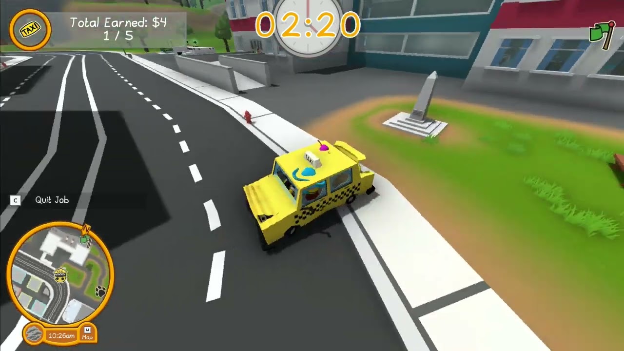 The Wobbly Life of a Crazy Taxi Driver