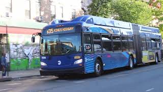 MTA NYCT: 2018 NFI XN60 CNG #1096 on the B35 to Kings Highway departing Church Av/McDonald Av MTA NYCT: 2018 NFI XN60 CNG #1096 on the B35 to Kings Highway departing Church Av/McDonald Av