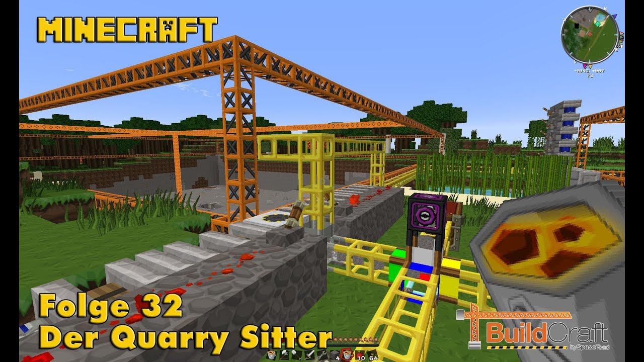 Let´s Play Minecraft [HD+] #032 - Der Quarry Sitter - BuildCraft ...