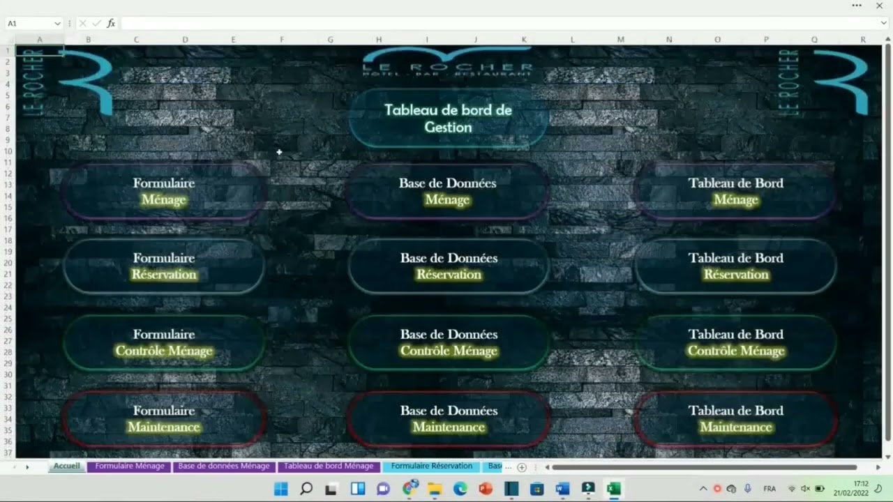 créé votre tableau de bord Excel, suivi efficace, succès assuré