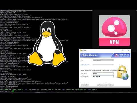 Connect VPN checkpoint endpoint from LINUX (UBUNTU) with SNX