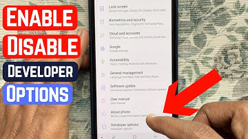 How to Enable Developer Options on Samsung Galaxy A7 (2018)